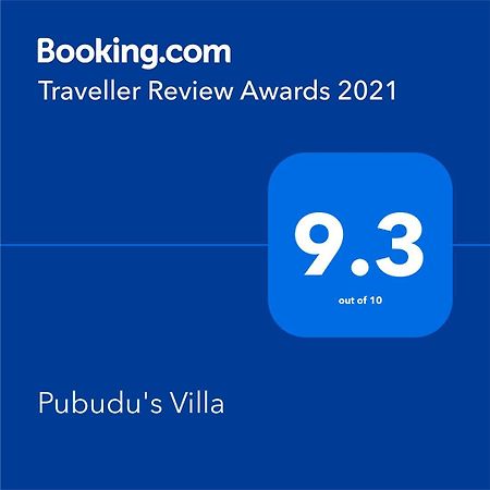 Pubudu'S Villa 히카두와 외부 사진